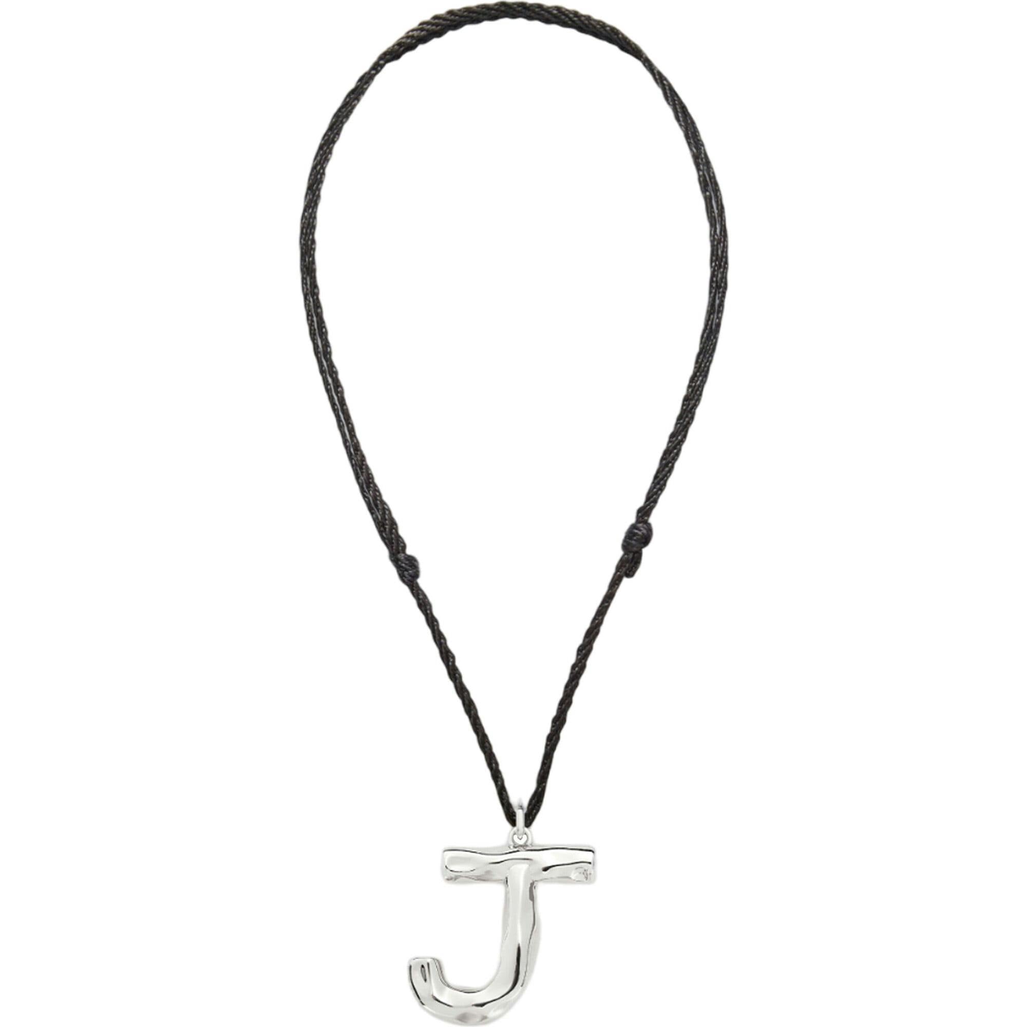 Grande Monogram Necklace in Silver