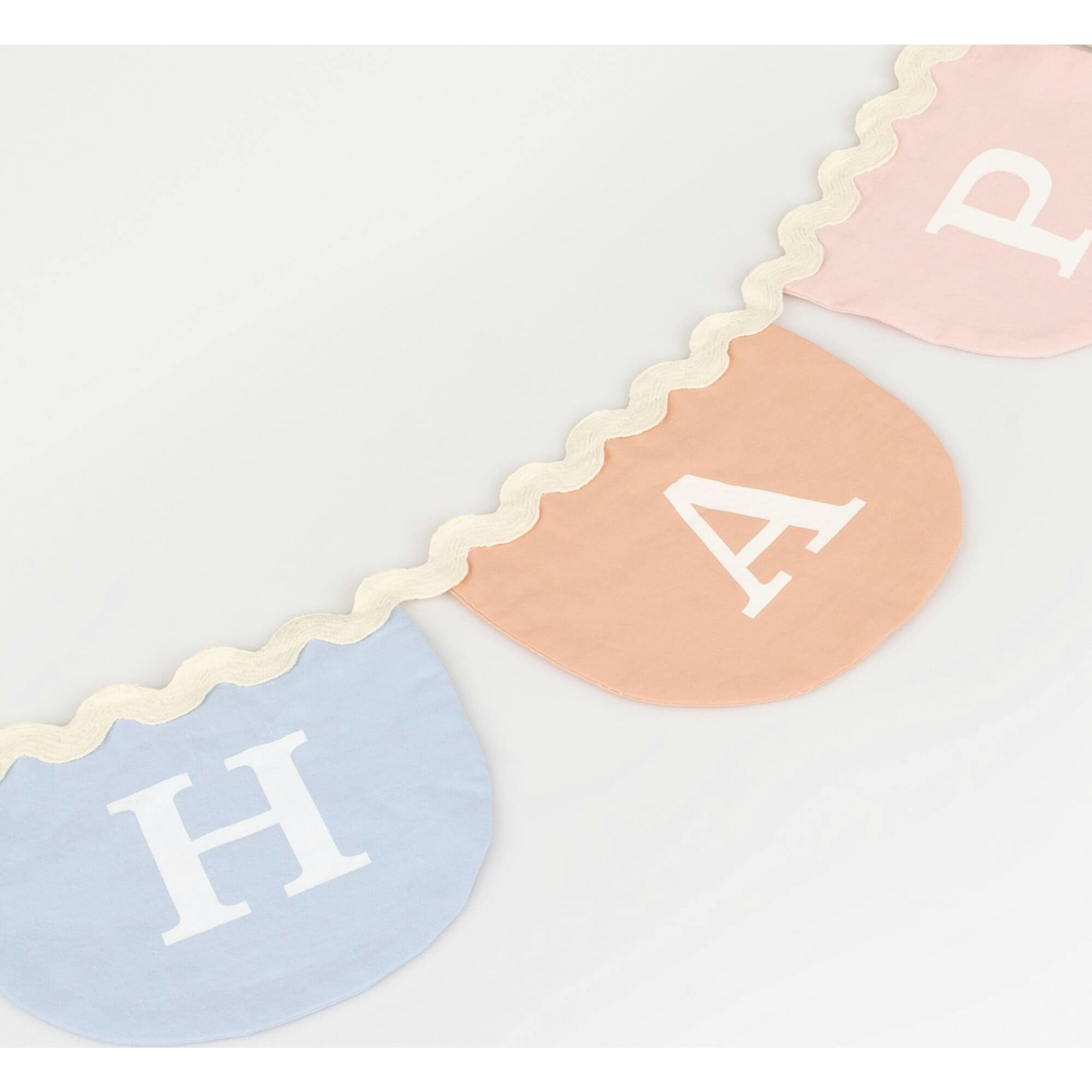 Happy Birthday Fabric Garland