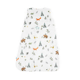 Cotton Muslin Sleep Bag - Forest Friends