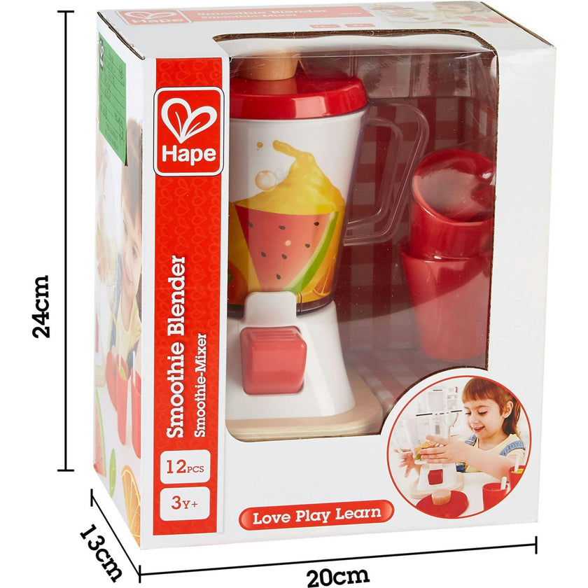 Smoothie Blender Wooden Kitchen Accessory Playset