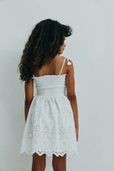 Sakura Dress Pure Cloud