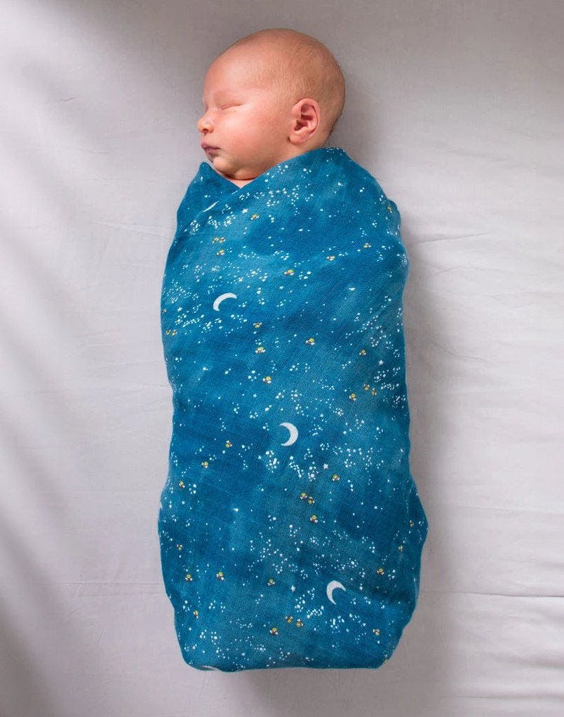 Organic Cotton Muslin Swaddle