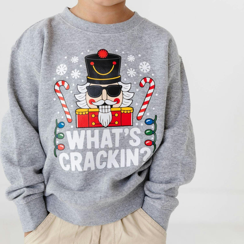 What's Crackin Christmas Sweatshirt