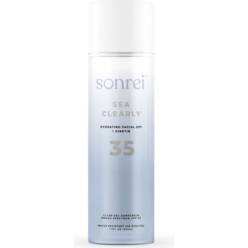 Sea Clearly Hydrating SPF 35+ Kinetin-Growth Factor Clear Face Sunscreen Gel/Primer