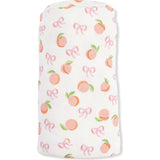 Little Peaches - Swaddle Blanket