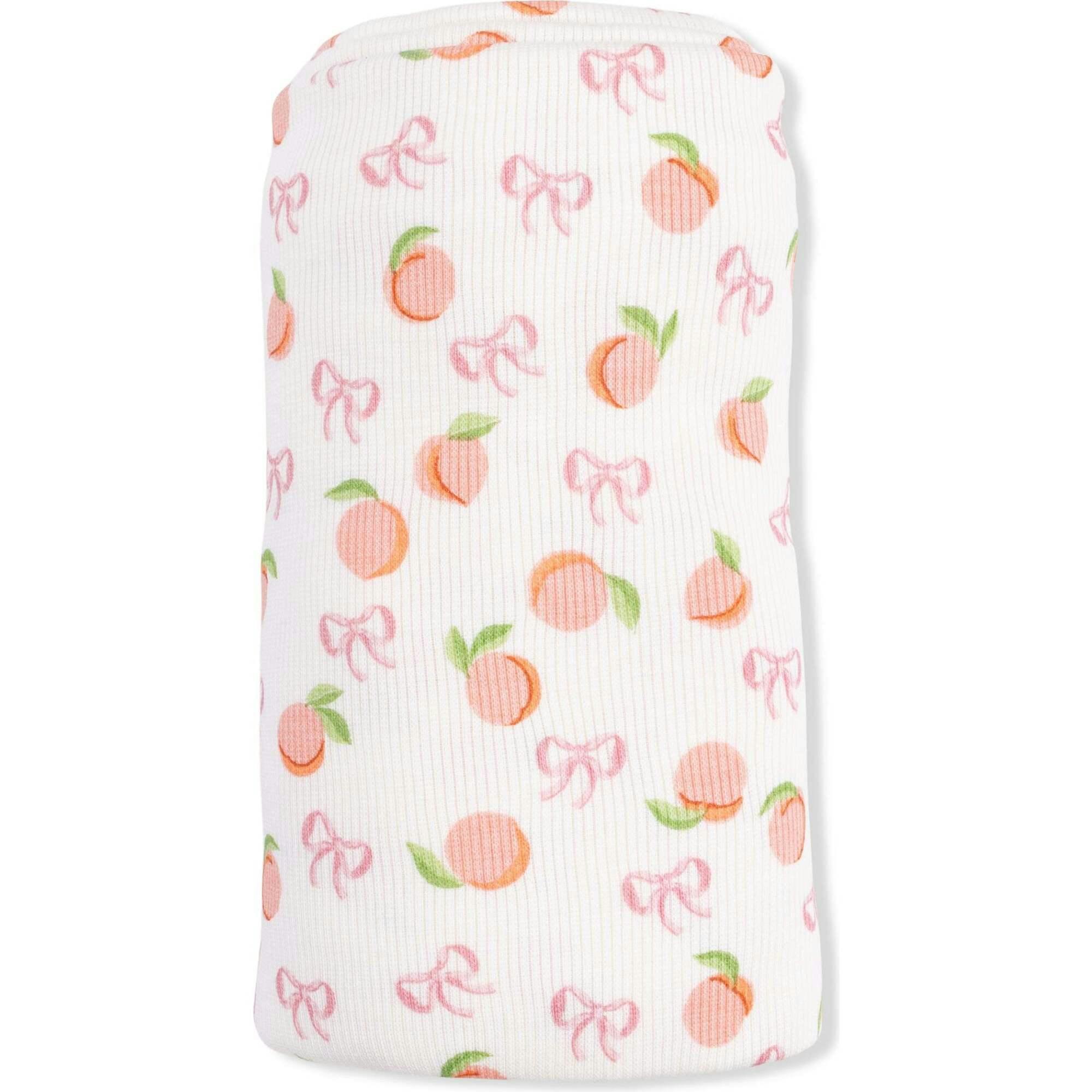 Little Peaches - Swaddle Blanket