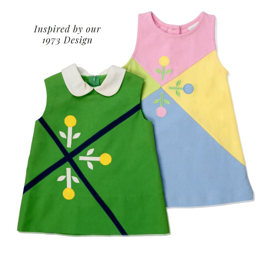 Knit Dress With Flowers