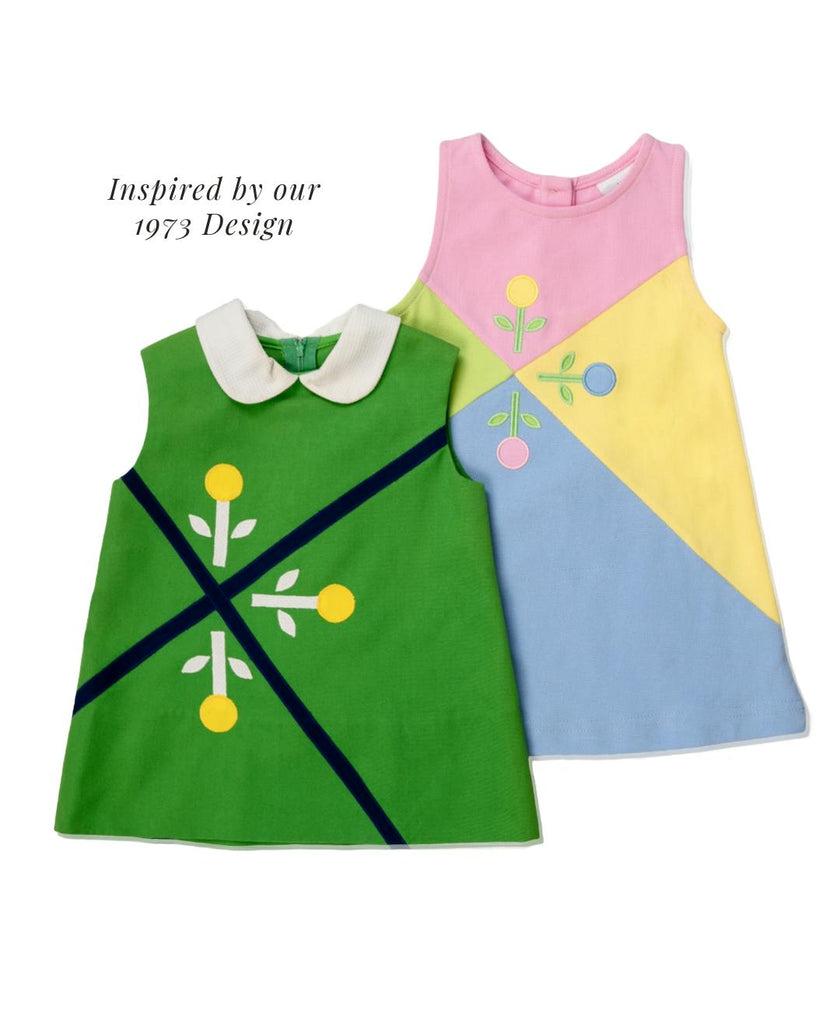 Knit Dress With Flowers