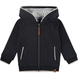Navy Hooded Zip Sweatshirt