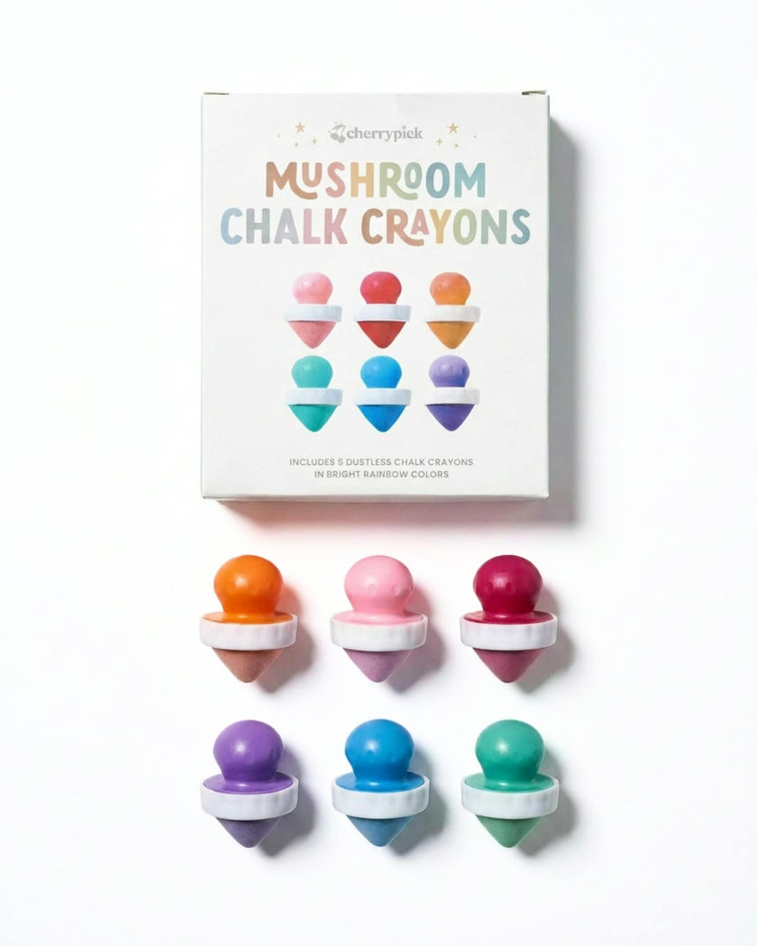 Mushroom Chalk Crayons for Magic Playwall