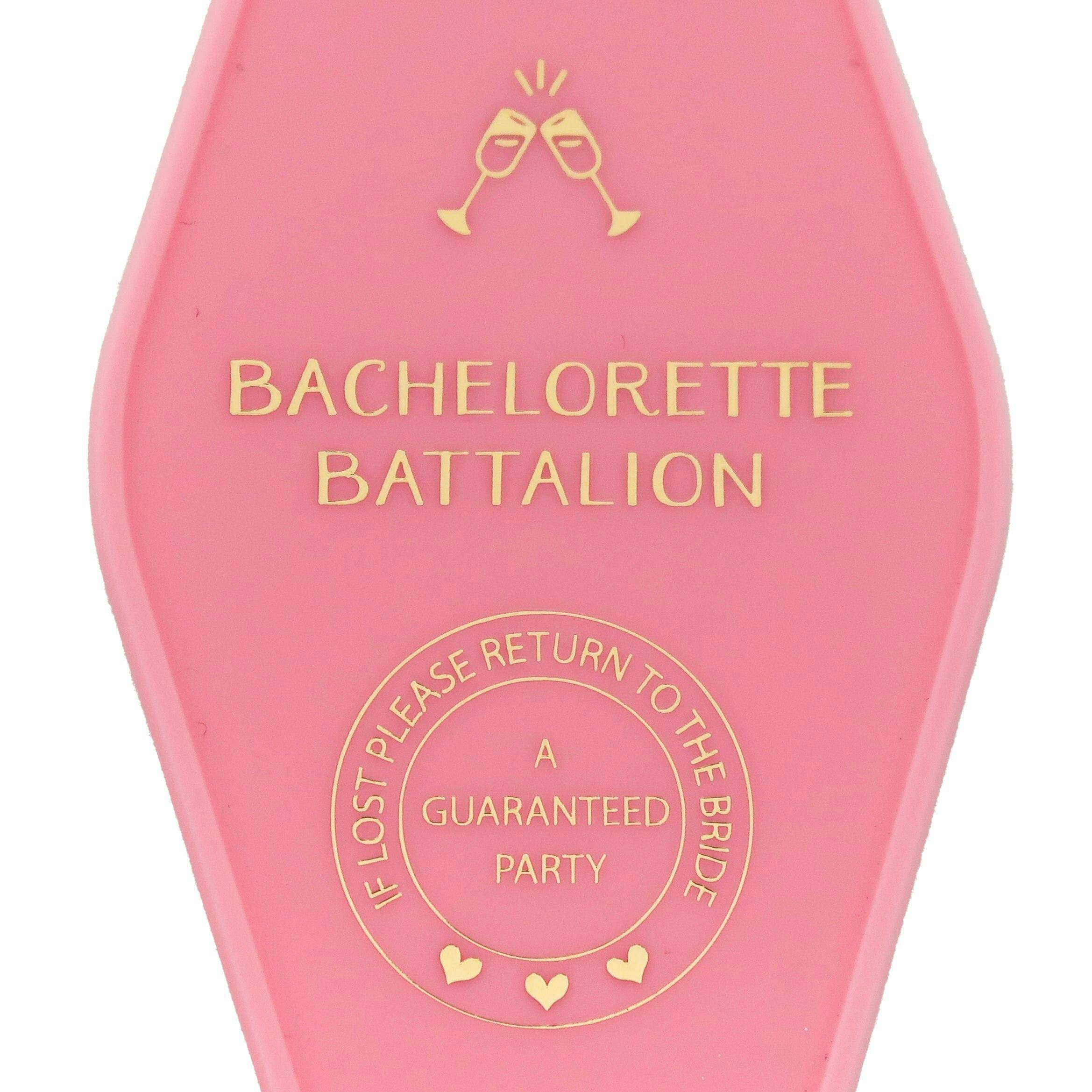 Camp Bachelorette Bachelorette Battalion Keychain