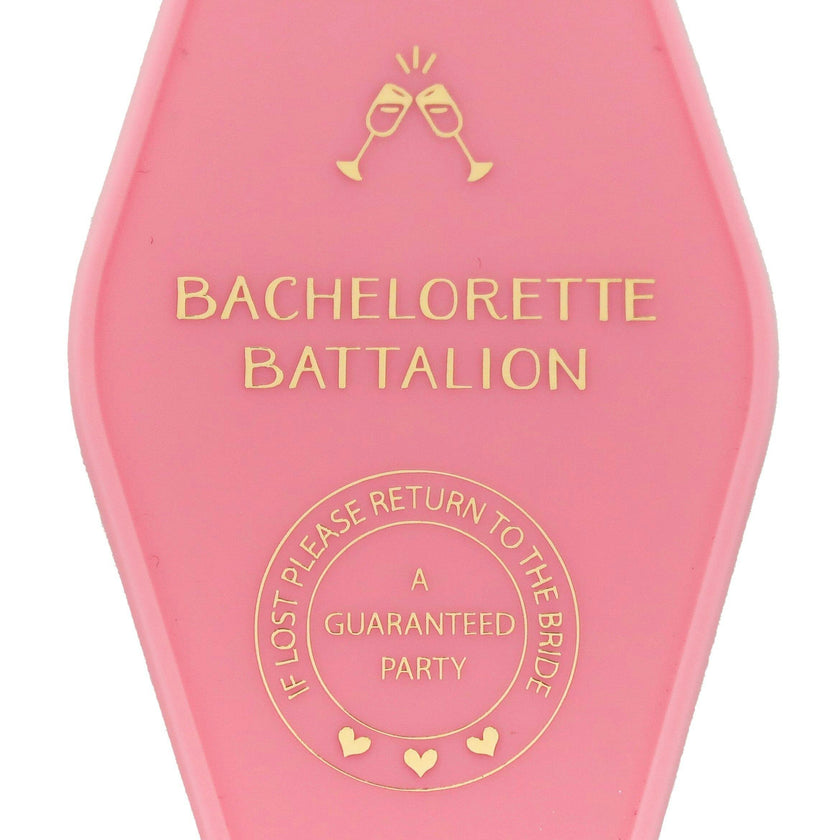 Camp Bachelorette Bachelorette Battalion Keychain