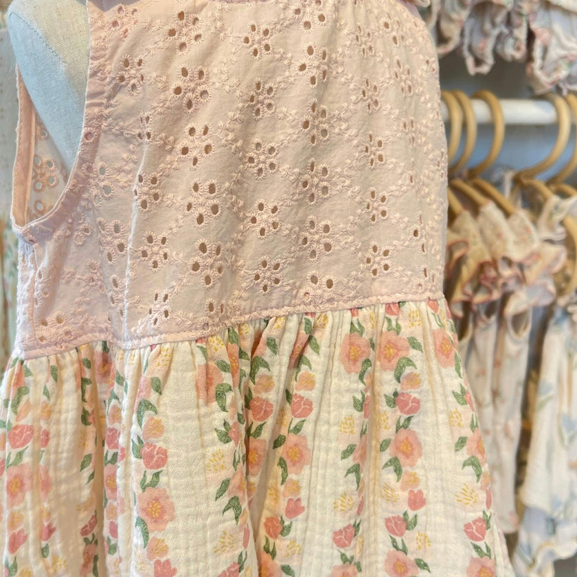 Gigi Dress in Pink Rose Reverie