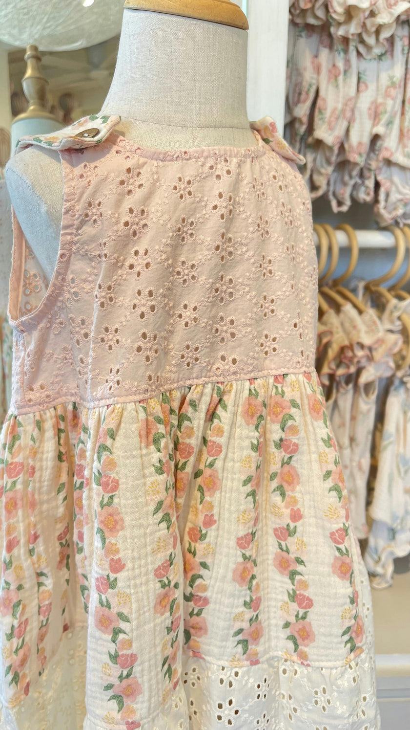 Gigi Dress in Pink Rose Reverie