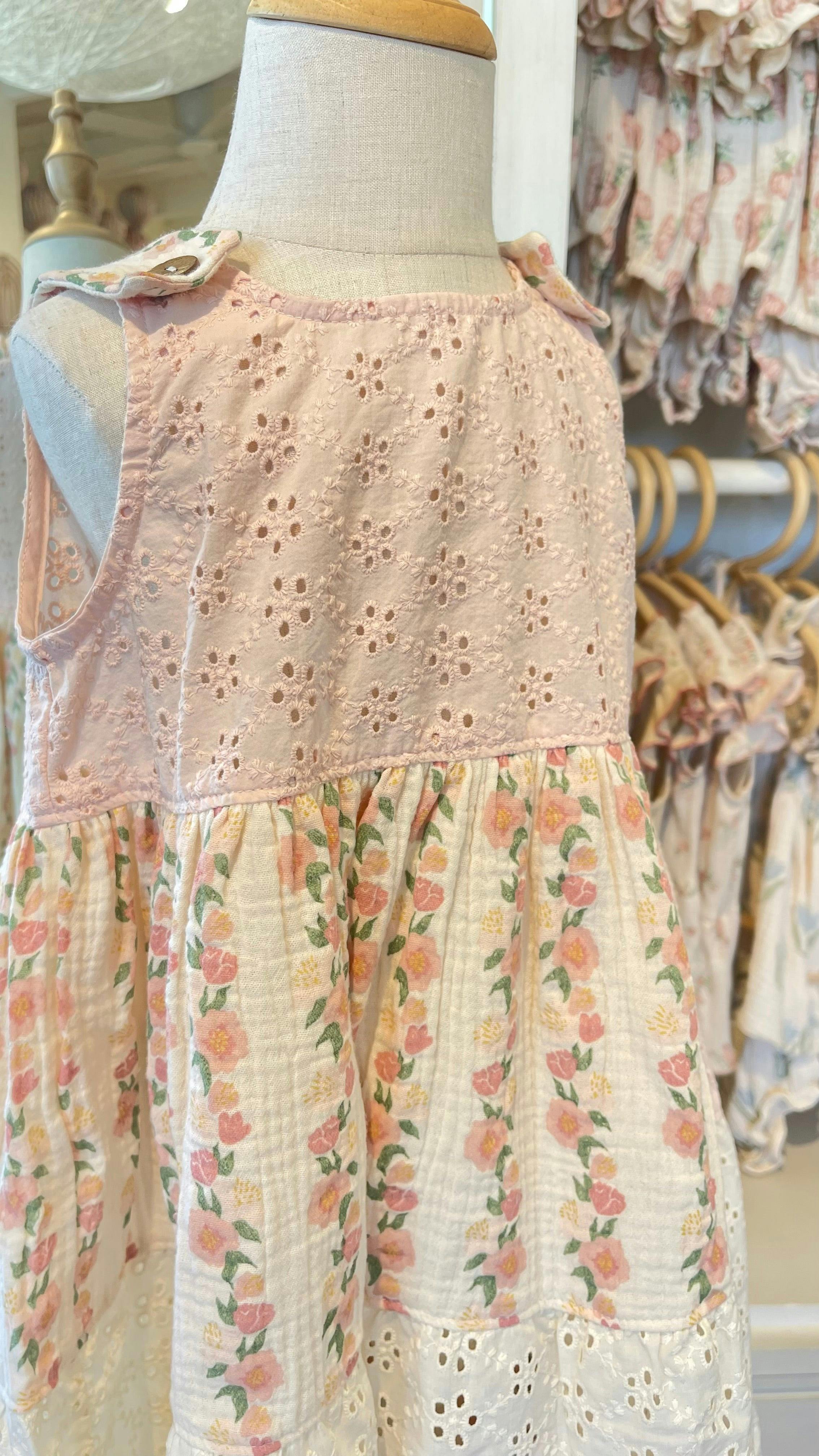 Gigi Dress in Pink Rose Reverie