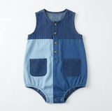Colorblock Romper