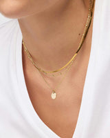 Coin Necklace Set - Willow