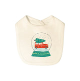 graphic bib | snow globe