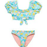 Lemon Drops Knot Front Bikini