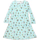 If You Give a a Cookie Bamboo Girls' Long Sleeve Dress