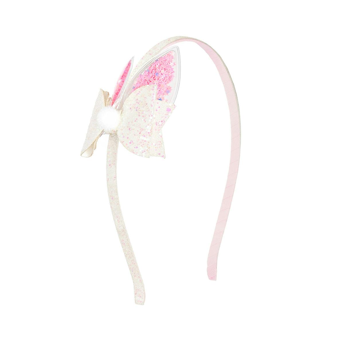 Shaker Easter Bunny Ear Bow Headband