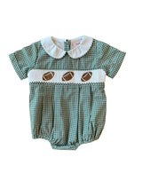 Green Gingham Football - Noah Bubble