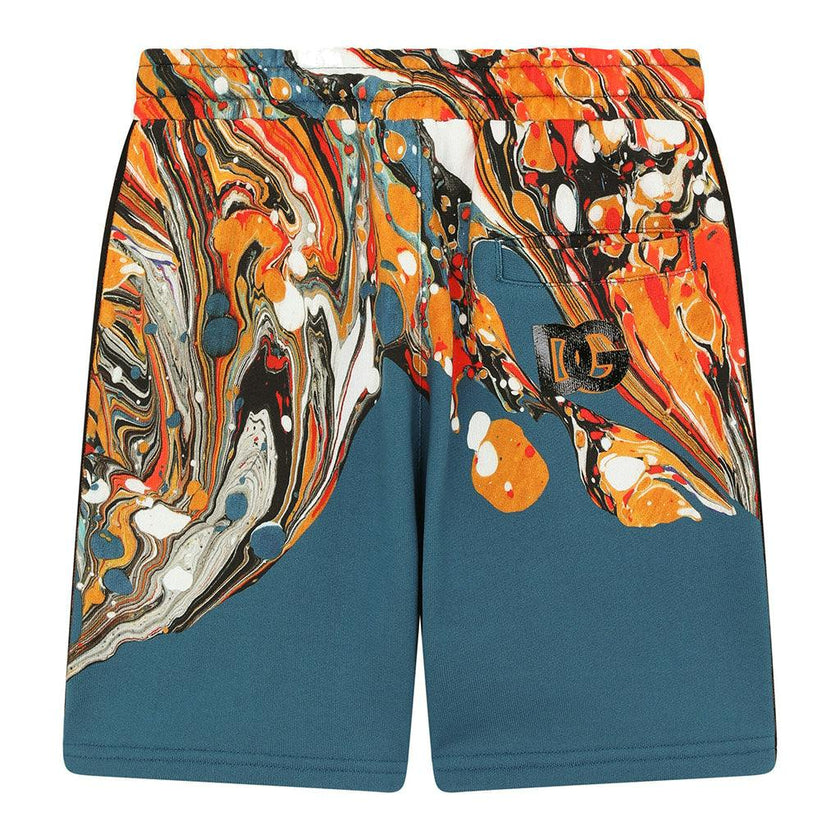 Kid Boys Teal Shorts