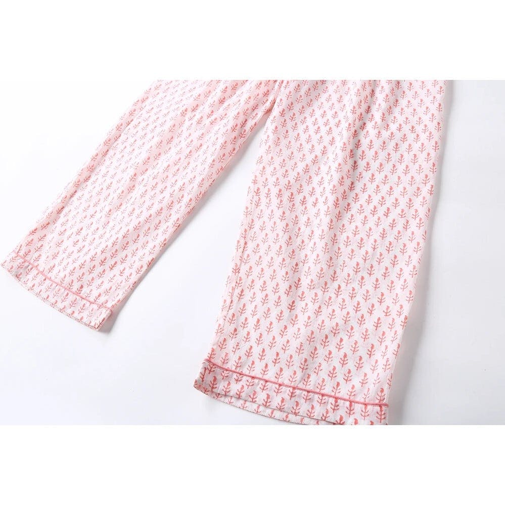 Block-Printed Loungewear Gift Set