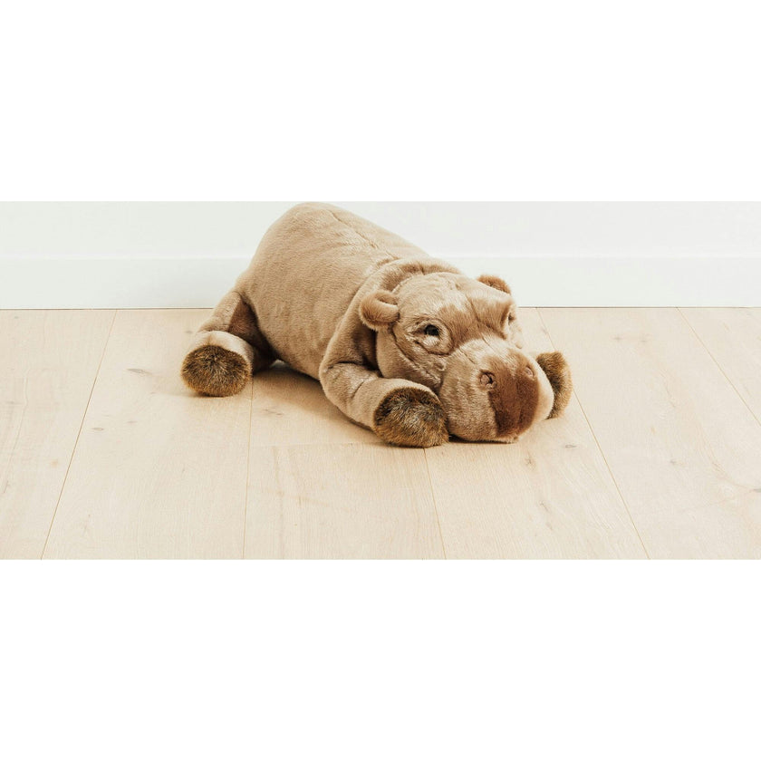 LA PELUCHERIE My Hippo Edgar - Large Laying 50cm