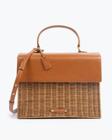THE LARGE LUNCHER - BROWN WICKER