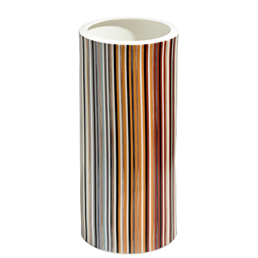 High Vase Stripes  Jenkins 148 Diam. 6.3"