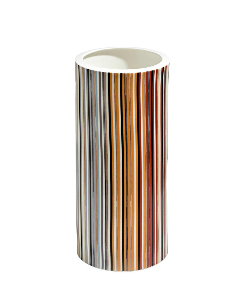 High Vase Stripes  Jenkins 148 Diam. 6.3"