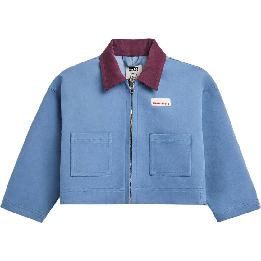 children's denim jacket - stone blue