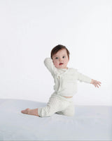 Cotton Wrap Top - Ribbed