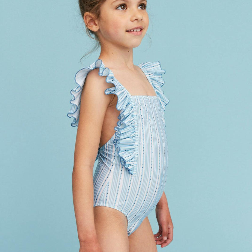 Girls' Ruffle Swimsuit