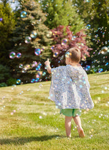 Children's Organic Swim Poncho - Coral Reef
