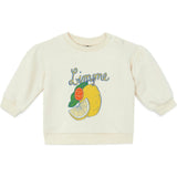 BONTON Limone Lys Baby Sweatshirt