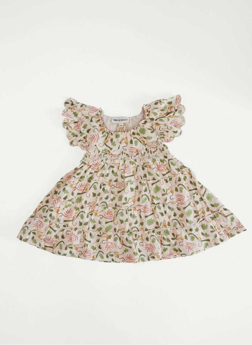 Mimi Dress - Palm Beach Happy Monkey