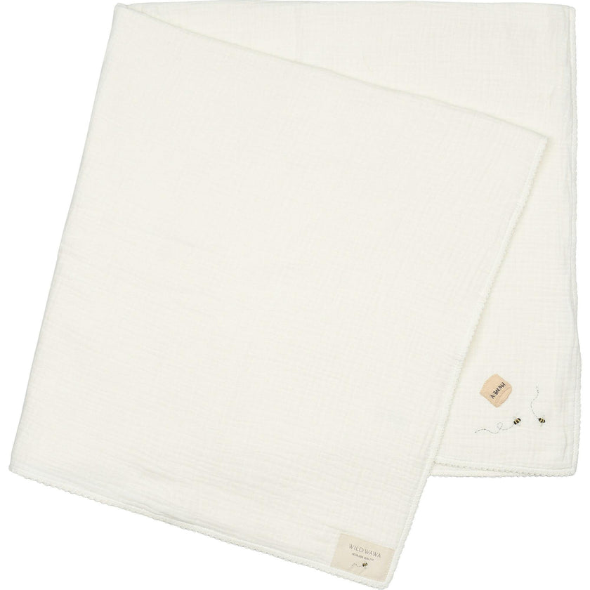 Swaddle W/ Embroidery