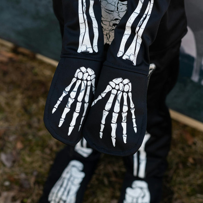 Glow in the Dark Skeleton Shirt, Pants & Mask