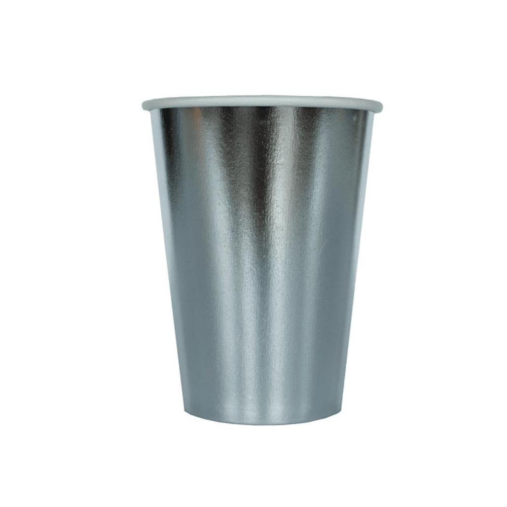 Silver 12 Oz Cups