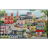 Piece and Love Paris in a Day Rectangle Puzzle