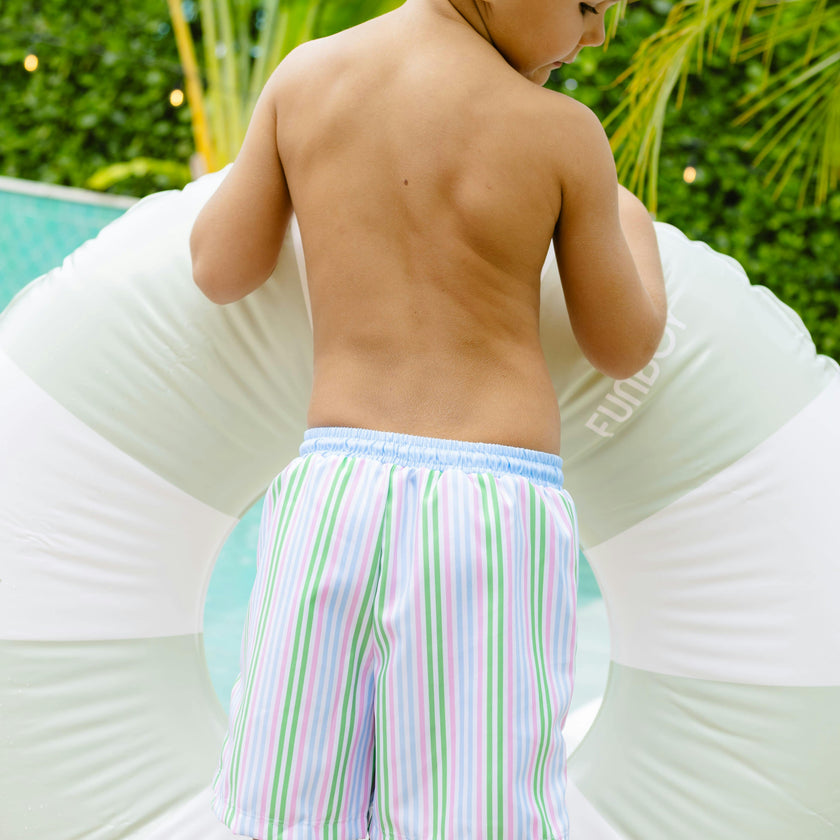 Swim Trunks - Summer Stripe