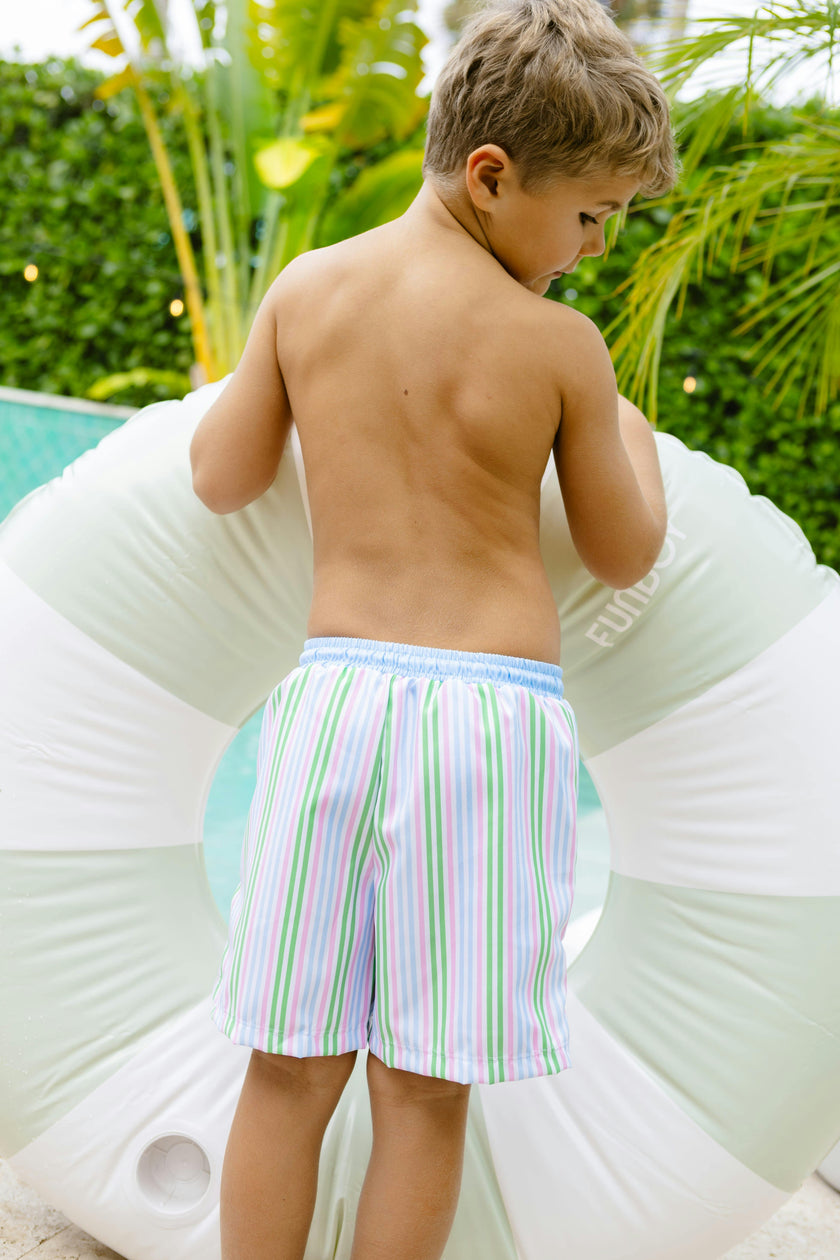 Swim Trunks - Summer Stripe