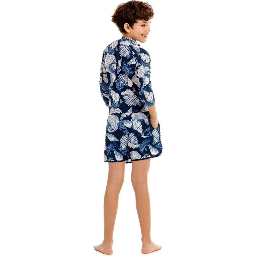 Noah Kids’ Rashguard, Blue