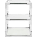 Louisa Acyrlic End Table