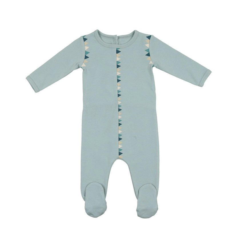 Triangle Print Footie
