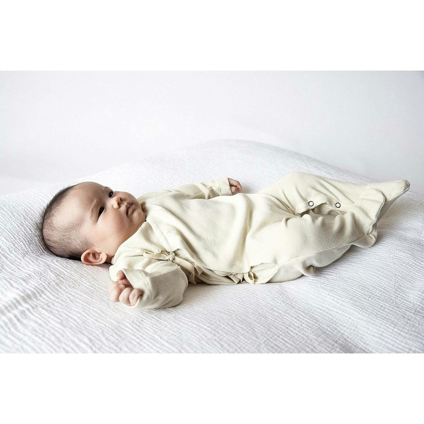 Rib Kimono Onesie