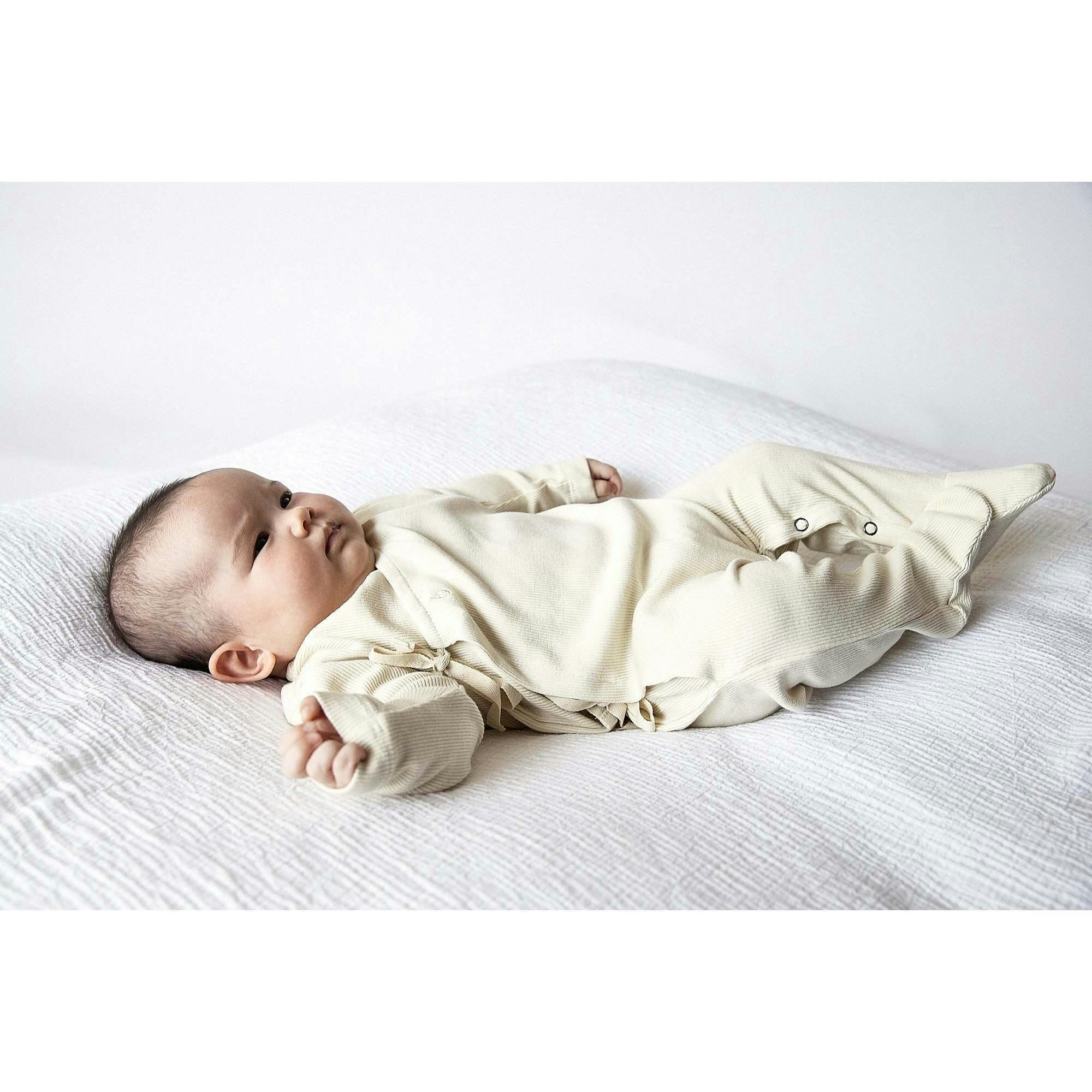 Rib Kimono Onesie