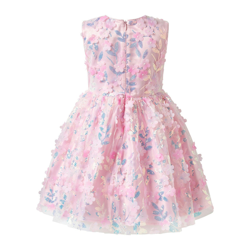3D Sequin Party Dress